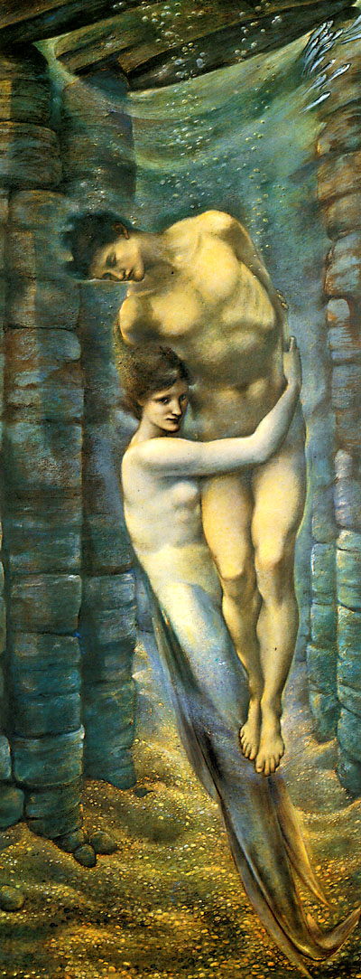 The Depths of the Sea Edward Burne-Jones